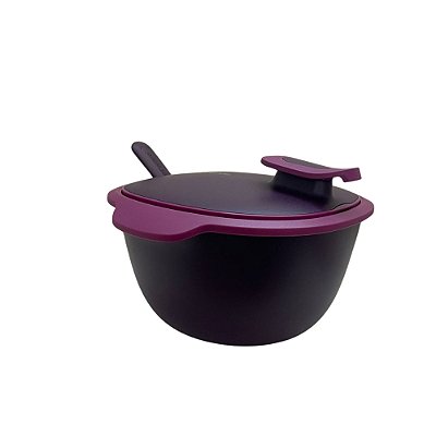 Tupperware Travessa Thermo Tup Com Colher 3,4 Litros - Bordo/Uva
