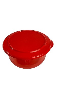 Tupperware Tigela Cristal Policarbonato 1,1 Litro - Vermelha