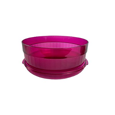 Tupperware Tigela Premier Plus Policarbonato 6 Litros - Pink