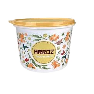 Tupperware Tupper Caixa 2,4 Litros Floral - Arroz