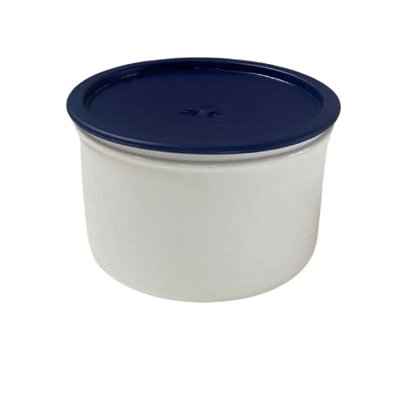 Tupperware Pote Master Mágico 1,5L - Branco Tampa Marinho