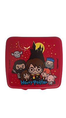 Tupperware Porta Sanduiche Harry Potter Vermelho