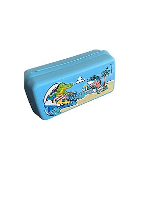 Tupperware Posta Sanduiche Retangular - Surf/Azul