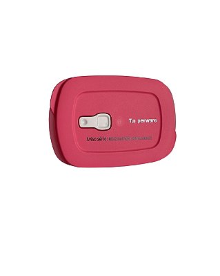 Tupperware Cristalwave Retangular Com Divisória GII 1 Litro - "Aviso Sério: Já Tem Dono".