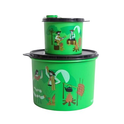 Tupperware Kit Farroupilha - Tupper Caixa 2,4l + 500ml com Dosador