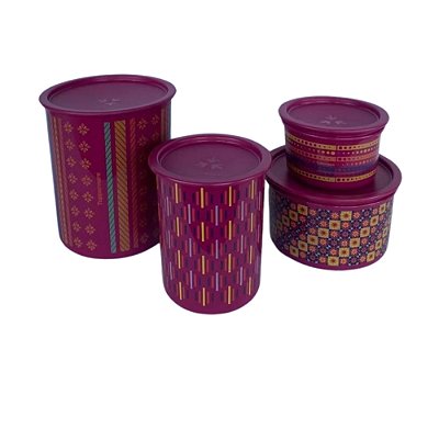 Tupperware Kit Instantâneas - Geométrico