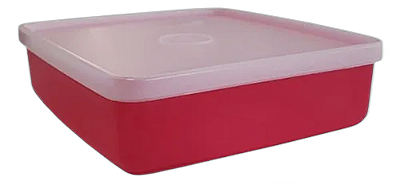 Tupperware Refri Box 400ml - Vinho Tampa Transparente