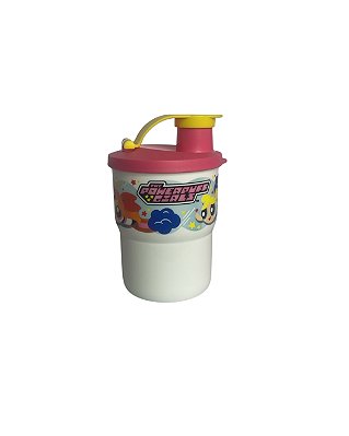 Tupperware Copo Colors Com Bico 225ml - The Powerpuff Girls (As Meninas Super Poderosas)