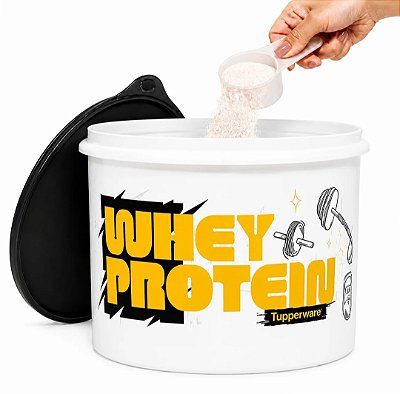 Tupperware Tupper Caixa Whey Dose Diária 1kg