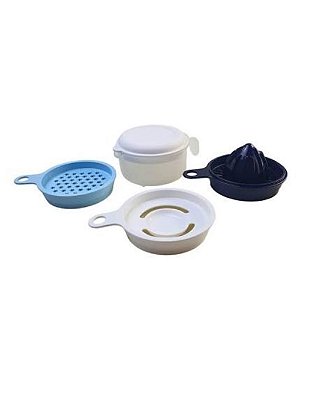 Tupperware Jarrinha 3 em 1 150ml - Cristal (Branco/Azul/Marinho)
