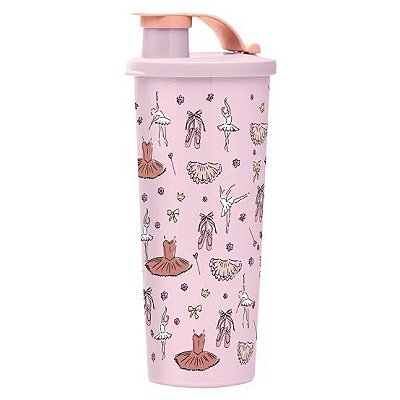 Tupperware Copo Com Bico 470ml - Bailarina