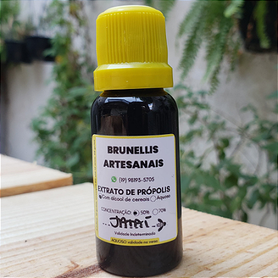 Própolis de Abelha Jataí - 50% 20 ml -Abelha Nativa Sem Ferrão