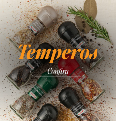 Mini Banner Temperos