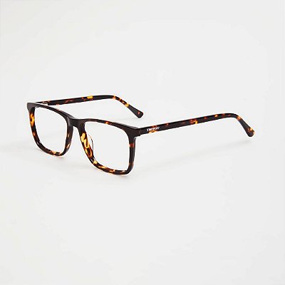ÓCULOS DE GRAU TRITON EYEWEAR RETANGULAR ACETATO MARROM TARTARUGA