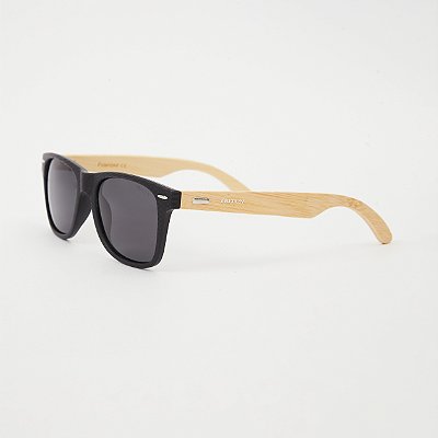 ÓCULOS DE SOL TRITON EYEWEAR POLARIZADO QUADRADO ACETATO PRETO