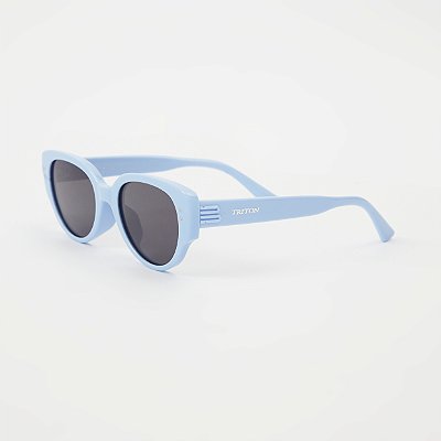 ÓCULOS DE SOL TRITON EYEWEAR INFANTIL GATINHO ACETATO AZUL