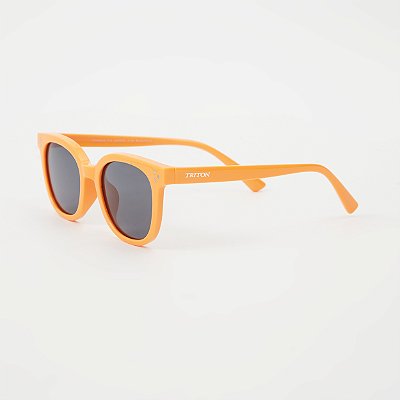 ÓCULOS DE SOL TRITON EYEWEAR INFANTIL QUADRADO ACETATO LARANJA