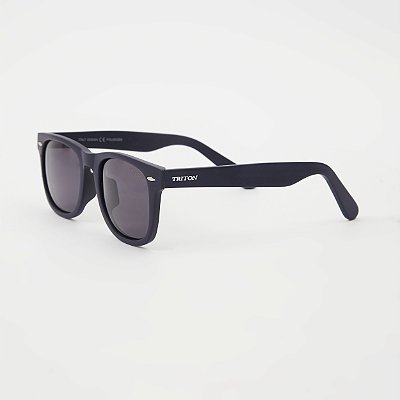 ÓCULOS DE SOL TRITON EYEWEAR POLARIZADO QUADRADO ACETATO AZUL