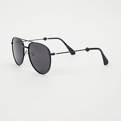 ÓCULOS DE SOL TRITON EYEWEAR POLARIZADO AVIADOR METAL PRETO
