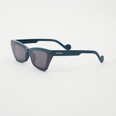 ÓCULOS DE SOL TRITON EYEWEAR RETRÔ ACETATO AZUL