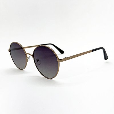 ÓCULOS DE SOL TRITON EYEWEAR REDONDO METAL COBRE