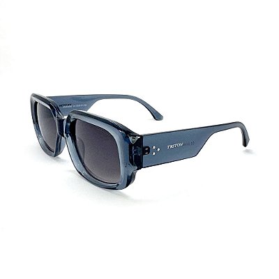 ÓCULOS DE SOL TRITON EYEWEAR QUADRADO ACETATO AZUL