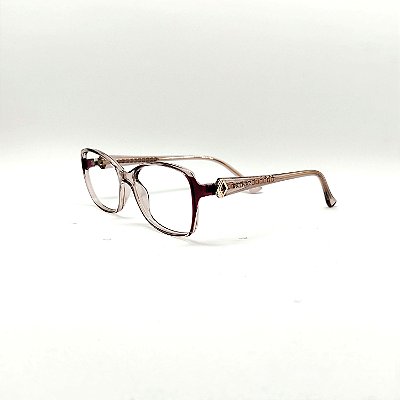 ÓCULOS DE GRAU TRITON EYEWEAR QUADRADO ACETATO ROSA