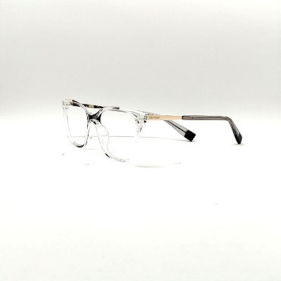 ÓCULOS DE GRAU TRITON EYEWEAR QUADRADO ACETATO TRANSPARENTE