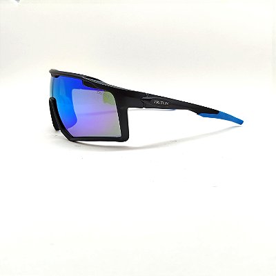 ÓCULOS DE SOL TRITON EYEWEAR ESPORTIVO ACETATO PRETO