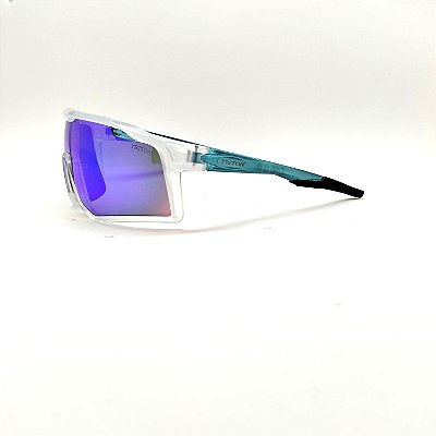 ÓCULOS DE SOL TRITON EYEWEAR ESPORTIVO ACETATO TRANSPARENTE