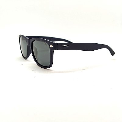 ÓCULOS DE SOL TRITON EYEWEAR POLARIZADO QUADRADO NYLON AZUL FOSCO