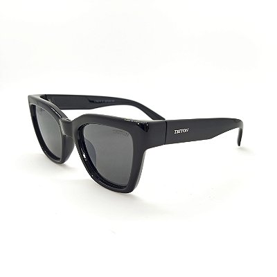ÓCULOS DE SOL TRITON EYEWEAR GATINHO ACETATO PRETO