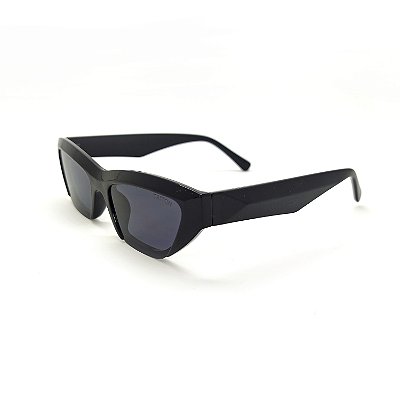 ÓCULOS DE SOL TRITON EYEWEAR RETRÔ ACETATO PRETO