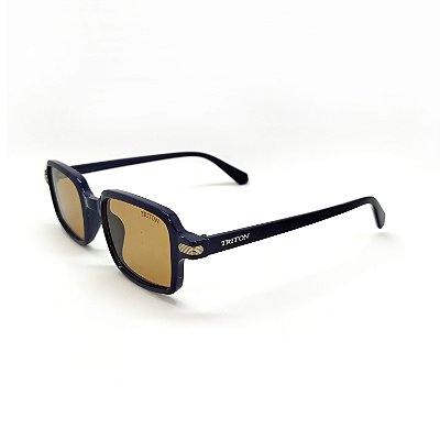 ÓCULOS DE SOL TRITON EYEWEAR QUADRADO ACETATO AZUL