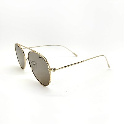 ÓCULOS DE SOL TRITON EYEWEAR AVIADOR METAL DOURADO