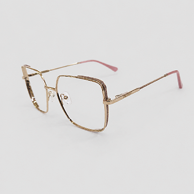 ÓCULOS DE GRAU TRITON EYEWEAR QUADRADO METAL