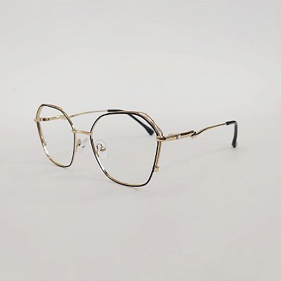 ÓCULOS DE GRAU TRITON EYEWEAR HEXAGONAL METAL