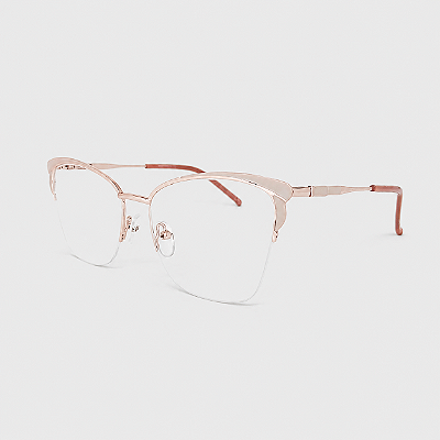 ARMAÇÃO DE GRAU TRITON EYEWEAR GATINHO METAL