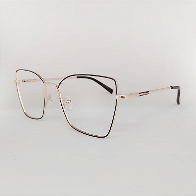 ARMAÇÃO DE GRAU TRITON EYEWEAR GATINHO METAL