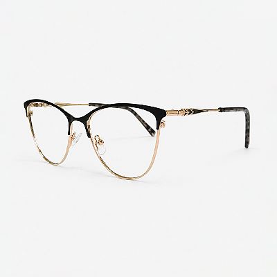 ARMAÇÃO DE GRAU TRITON EYEWEAR GATINHO METAL