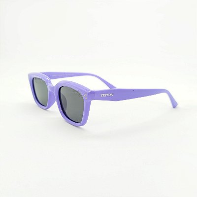 ÓCULOS DE SOL TRITON EYEWEAR INFANTIL QUADRADO ACETATO LILÁS
