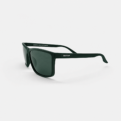 ÓCULOS DE SOL TRITON EYEWEAR POLARIZADO QUADRADO ACETATO PRETO