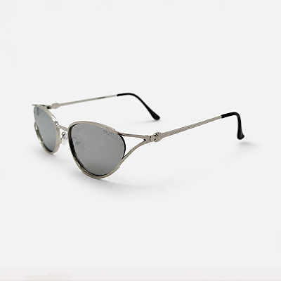 ÓCULOS DE SOL TRITON EYEWEAR GATINHO METAL PRATA