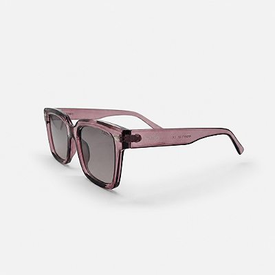 ÓCULOS DE SOL TRITON EYEWEAR QUADRADO ACETATO ROSA