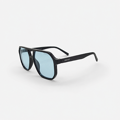 ÓCULOS DE SOL TRITON EYEWEAR AVIADOR ACETATO PRETO