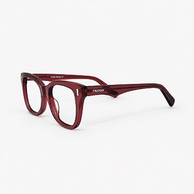 ARMAÇÃO DE GRAU TRITON EYEWEAR GATINHO ACETATO MARROM