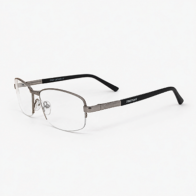 ARMAÇÃO DE GRAU TRITON EYEWEAR RETANGULAR METAL PRATA