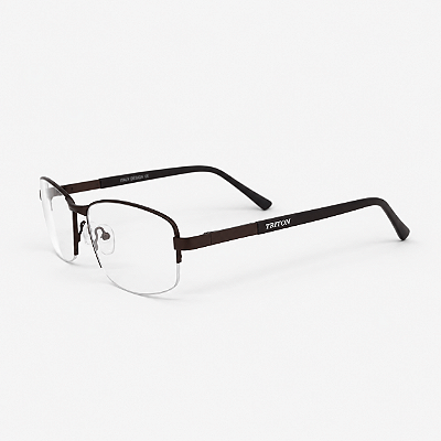ARMAÇÃO DE GRAU TRITON EYEWEAR RETANGULAR METAL COBRE