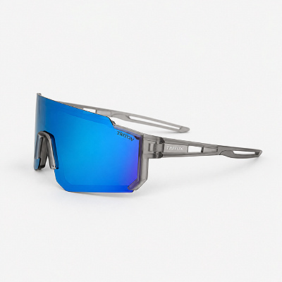ÓCULOS DE SOL TRITON EYEWEAR POLARIZADO ESPORTIVO ACETATO CINZA