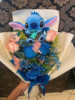 Ramalhete com stitch